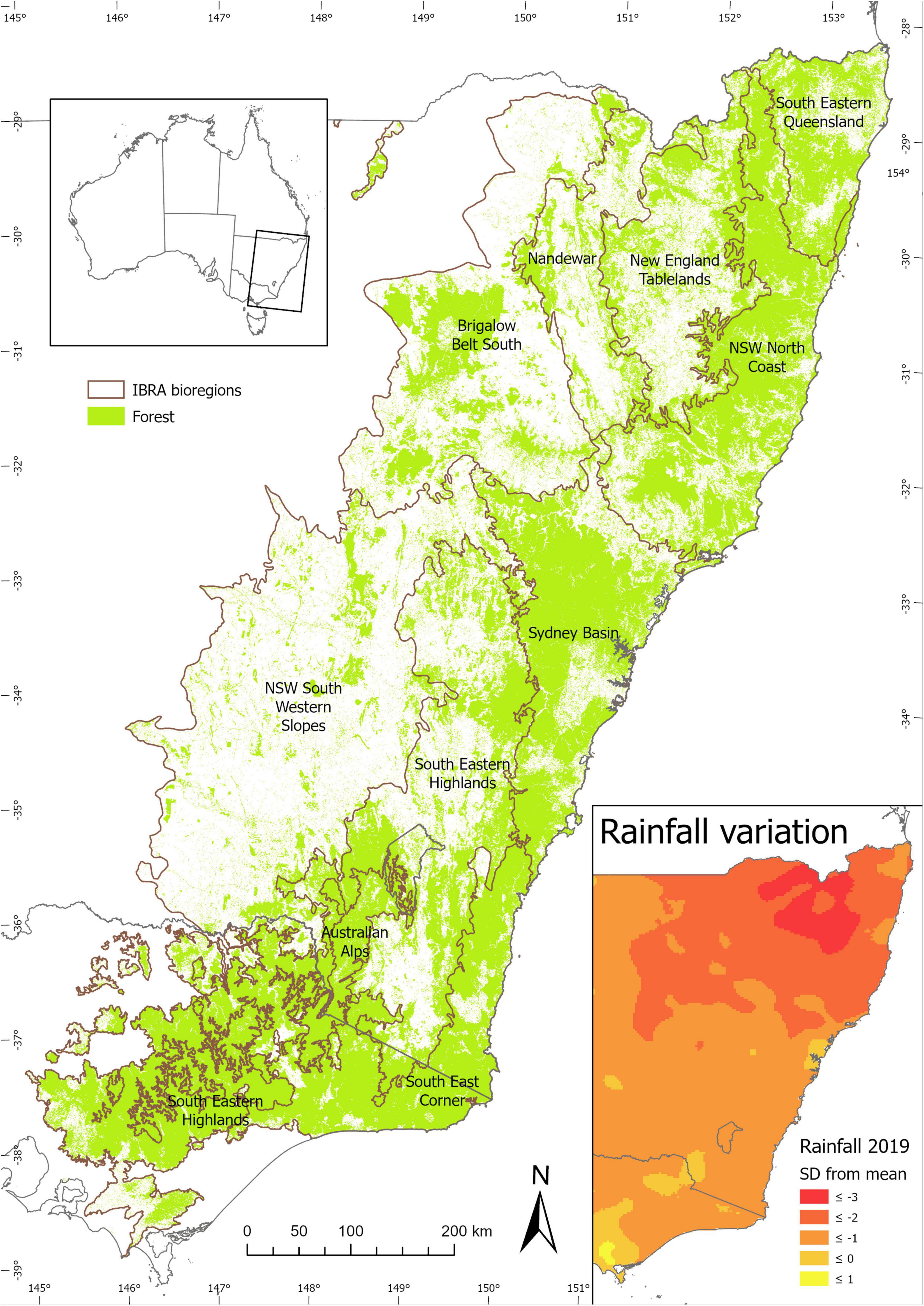 Using dense Sentinel-2 time series to explore combined fire and drought impacts in eucalypt forests